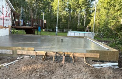 Garage & house addition